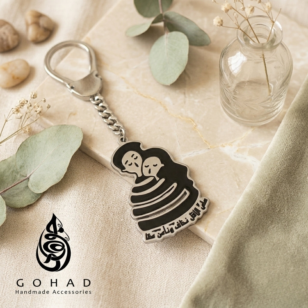 ميدالية بتصميم خاص مجوهرات رجالية مميزة هدية فاخرة جوهاد